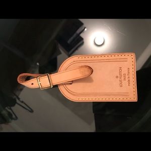 Louis Vuitton luggage tag